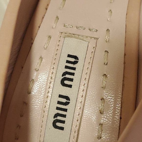 Miu Miu peep toe heels - Picture 6 of 8